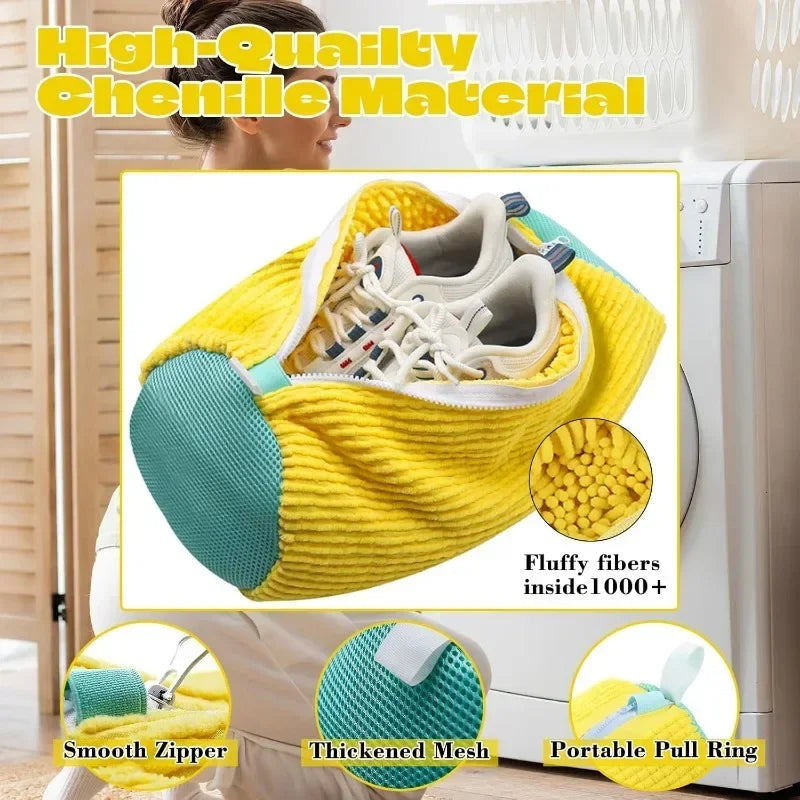 Shoe laundry bag