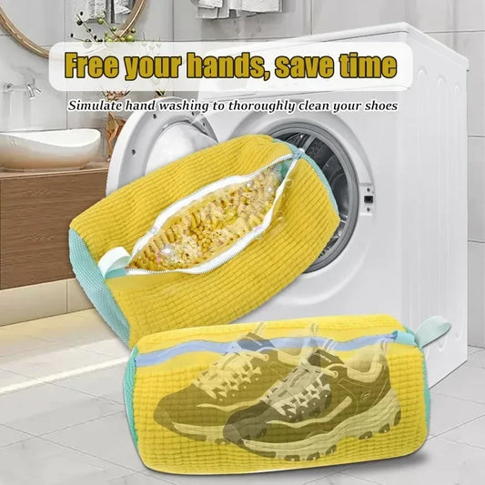 Shoe laundry bag
