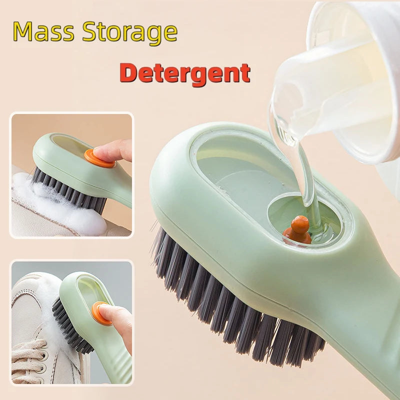 SneakerGuard™ - Cleaning Brush with Soap Dispenser