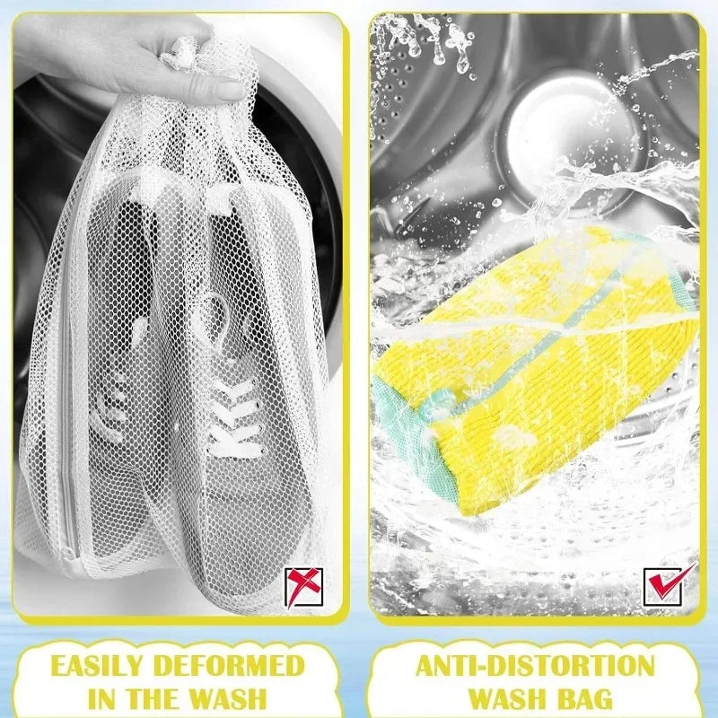 Shoe laundry bag